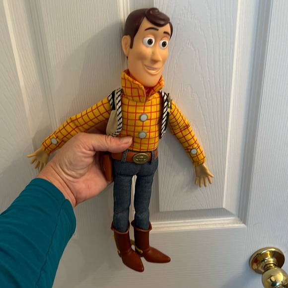 Talking plush Toy Story Woody with Pull String - Picture 1 of 5